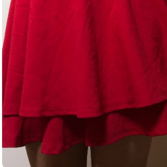 ❤️ Red Sequins Flair Dress ❤️ - Picture 4 of 5